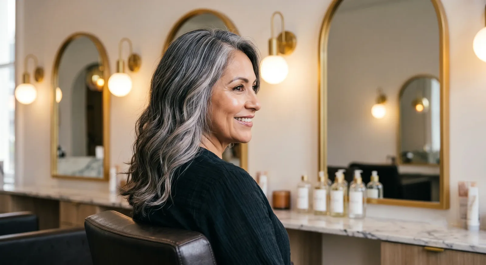 Resultado de grey blending con canas integradas y dimensión elegante en Bogotá